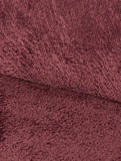 Chaise longue in teddy bouclé Wolke
