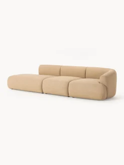 Chaise longue XL componibile in bouclé Sofia