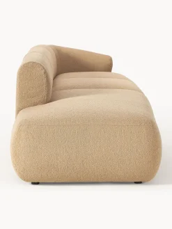 Chaise longue XL componibile in bouclé Sofia