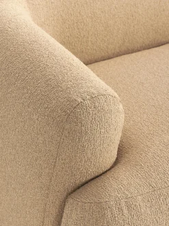 Chaise longue XL componibile in bouclé Sofia