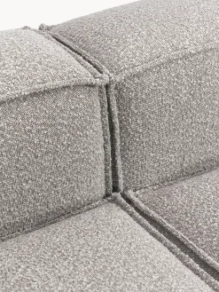 Chaise lounge componibile in bouclé Lennon