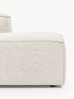 Chaise loungue componibile XL in bouclé Lennon