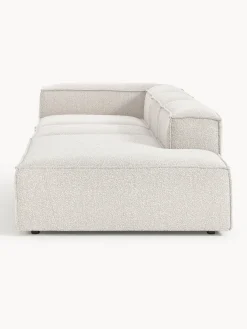Chaise loungue componibile XL in bouclé Lennon