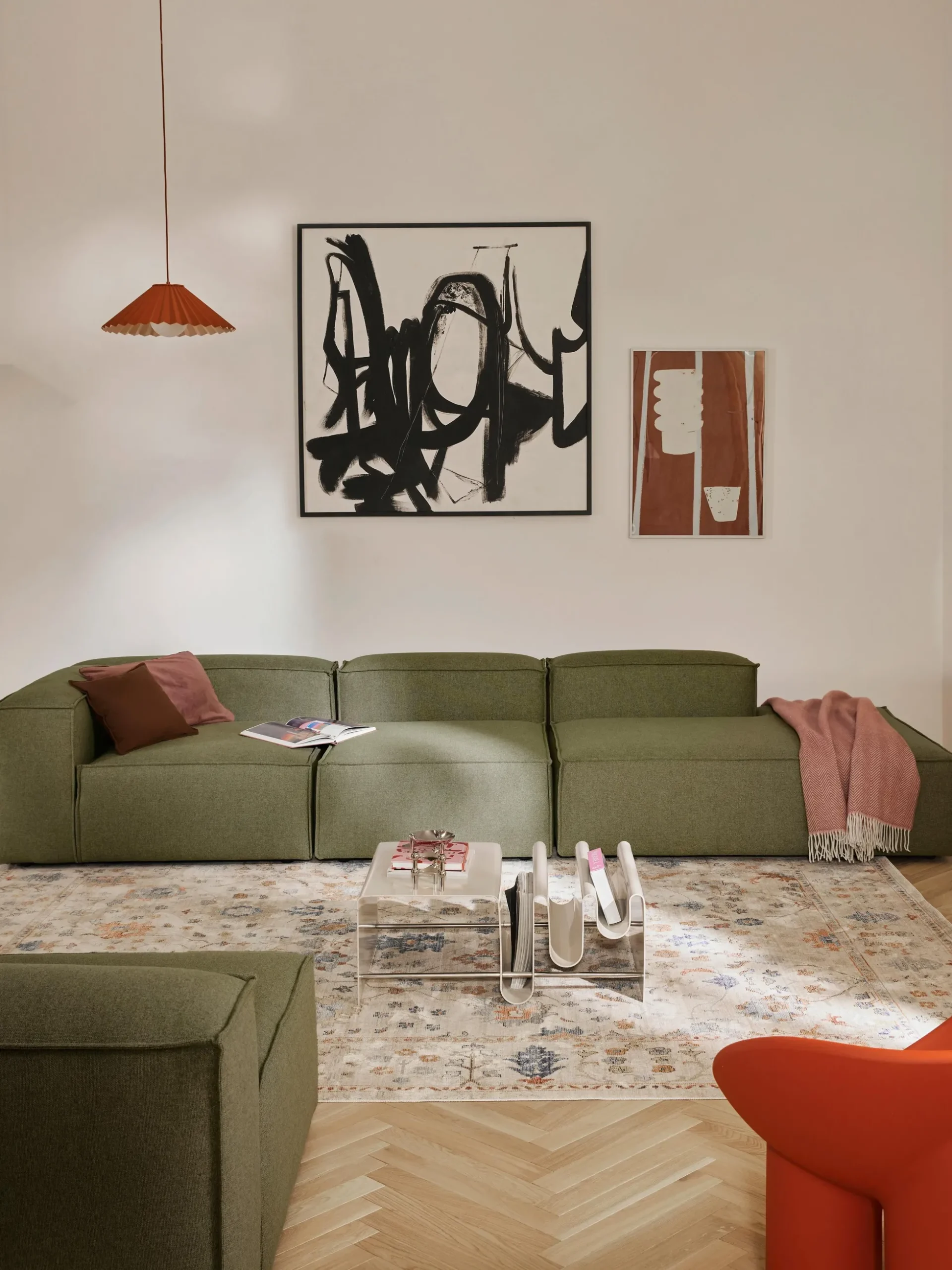 Chaise loungue XL componibile Lennon