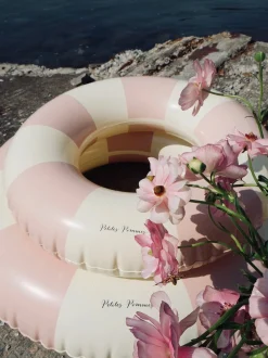 Ciambella gonfiabile stampata a mano French Rose, varie misure