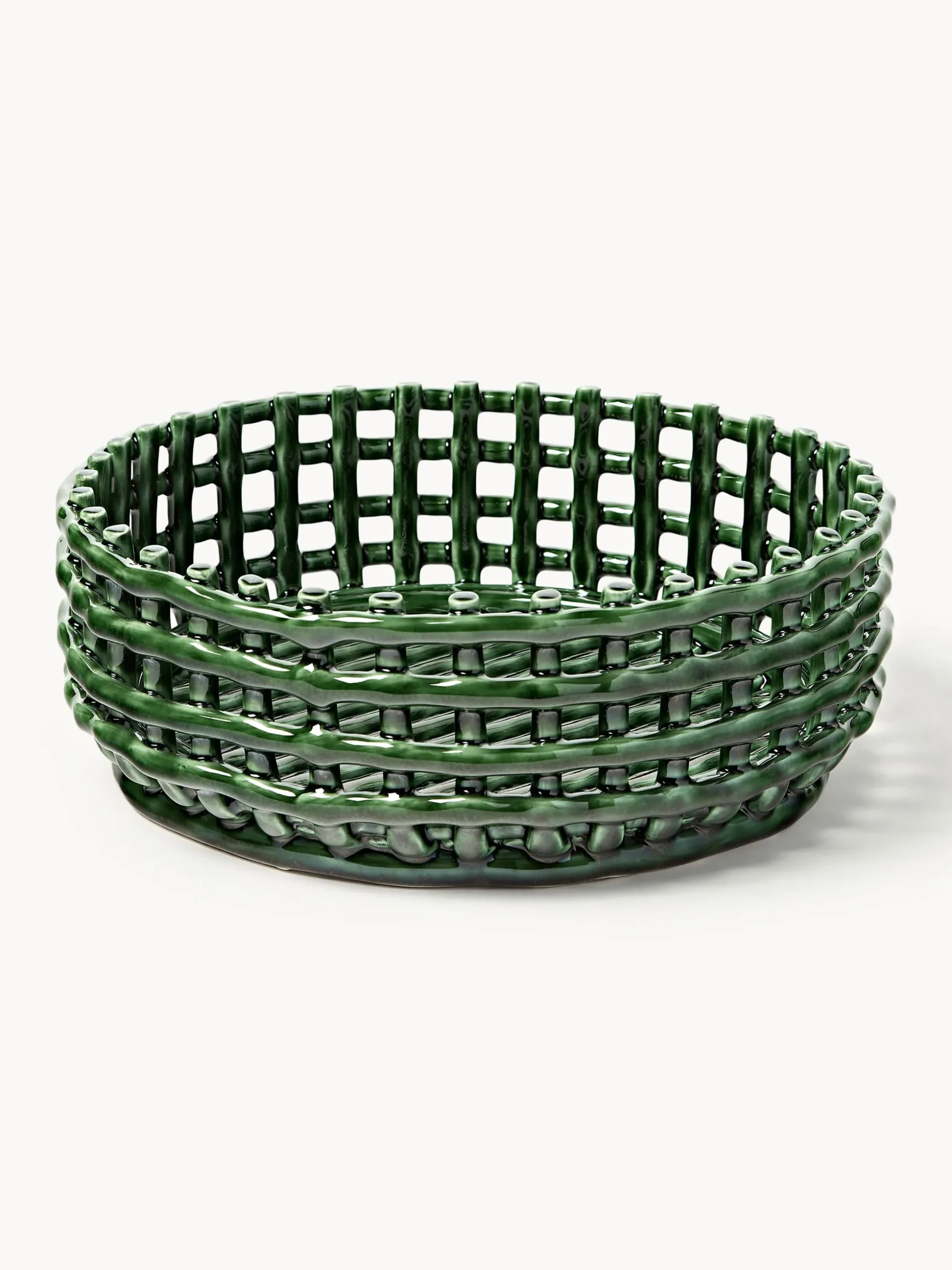 Ciotola decorativa in ceramica fatta a mano Centrepiece