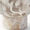 Ciotola decorativa in marmo Fossil, alt. 15 cm
