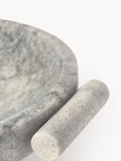 Ciotola decorativa in marmo Fossil, alt. 10 cm