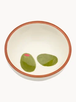 Ciotola per snack dipinta a mano Olive