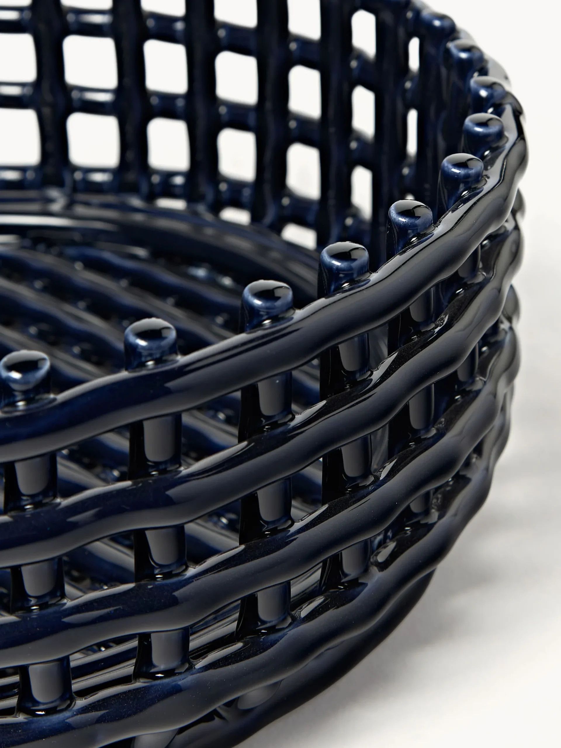 Ciotola decorativa in ceramica fatta a mano Centrepiece