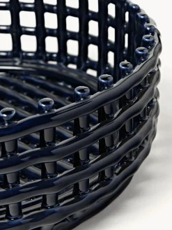 Ciotola decorativa in ceramica fatta a mano Centrepiece