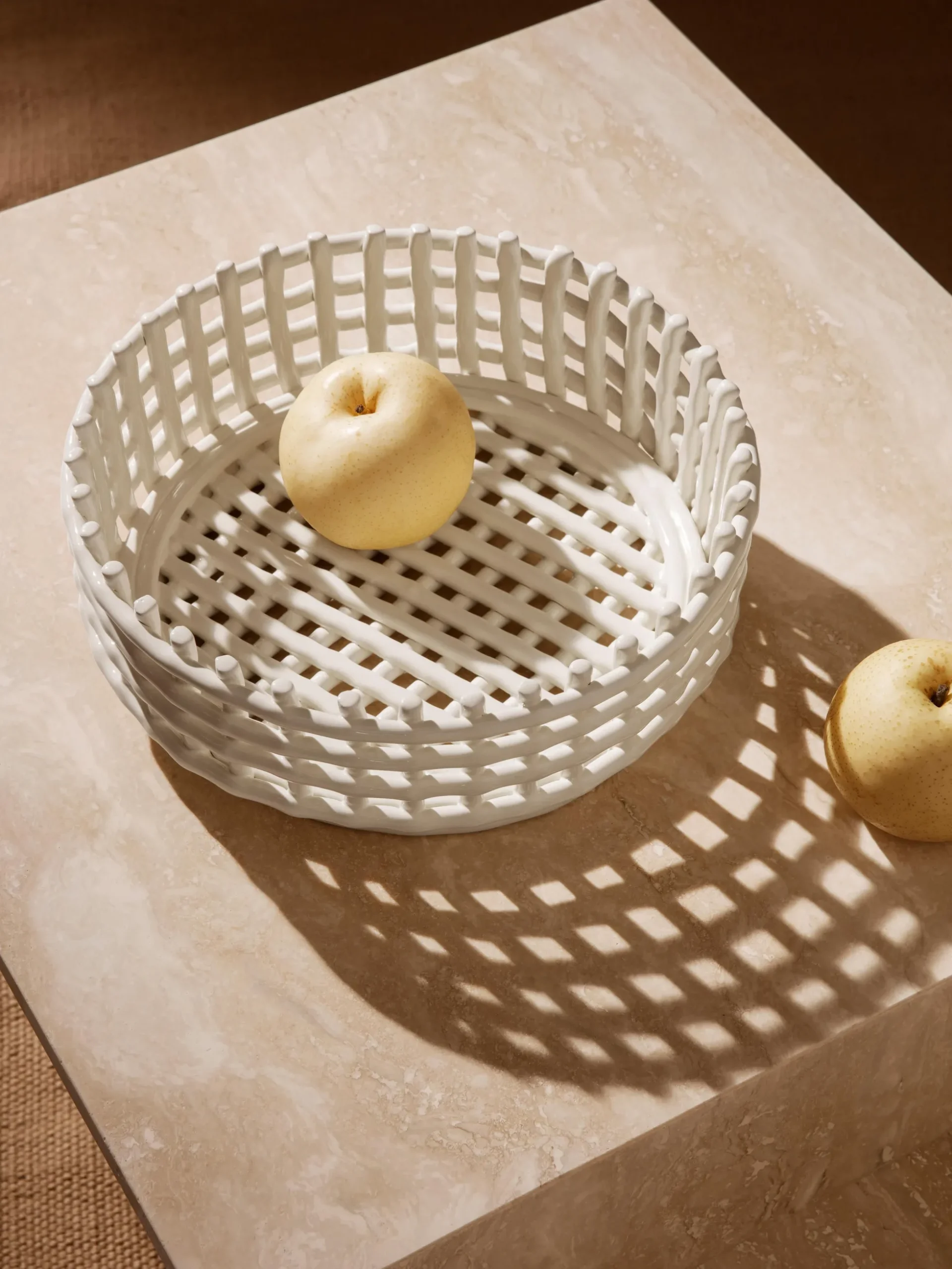 Ciotola decorativa in ceramica fatta a mano Centrepiece