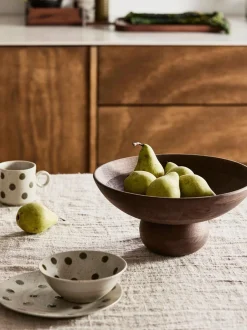 Ciotola decorativa in legno di mango Vitello