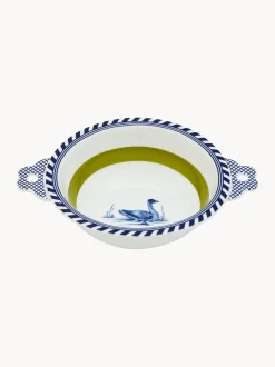 Ciotola in porcellana Bird Patterned