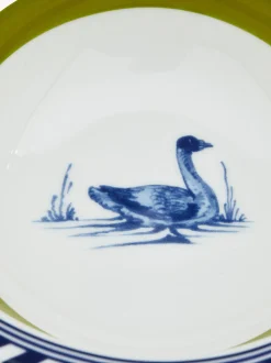 Ciotola in porcellana Bird Patterned