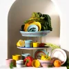 Ciotole con smalto reattivo Feast 4 pz