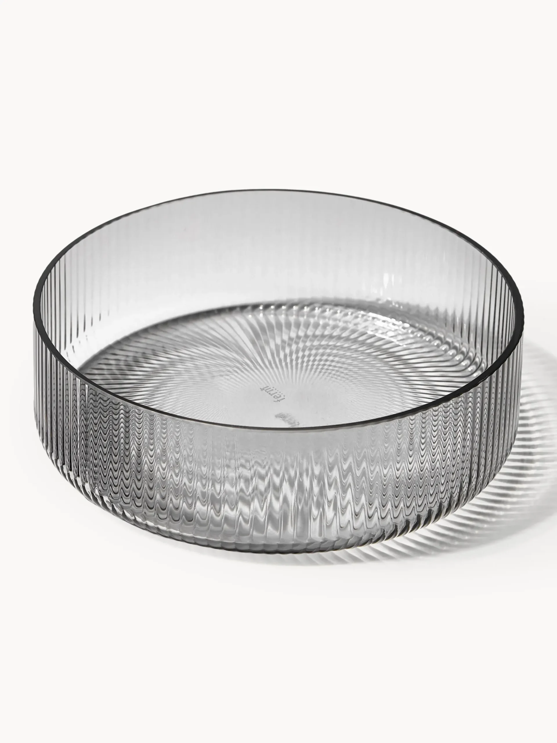 Ciotole da portata in vetro soffiato millerighe Ripple 4 pz