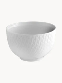 Ciotole in porcellana fatte a mano Wellenspiel Relief 2 pz