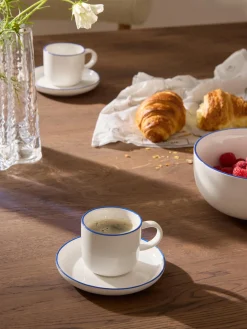 Ciotole per cereali in porcellana Facile 2 pz