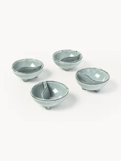 Ciotole per salse fatte a mano Nordic Sea 4 pz