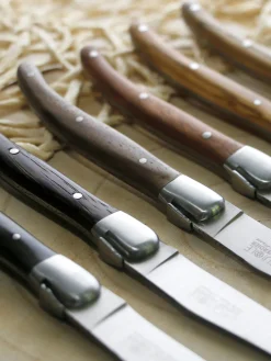 Coltelli fatti a mano con finitura satinata Essentiel 6 pz