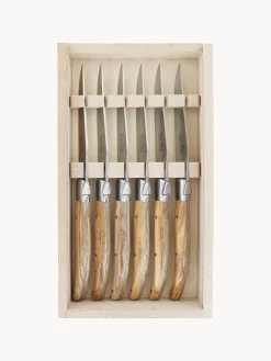 Coltelli fatti a mano con finitura satinata Essentiel 6 pz