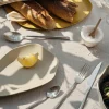 Coltello da tavola spazzolato opaco Sletten, fatta a mano