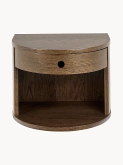 Comodino da parete in legno Paron