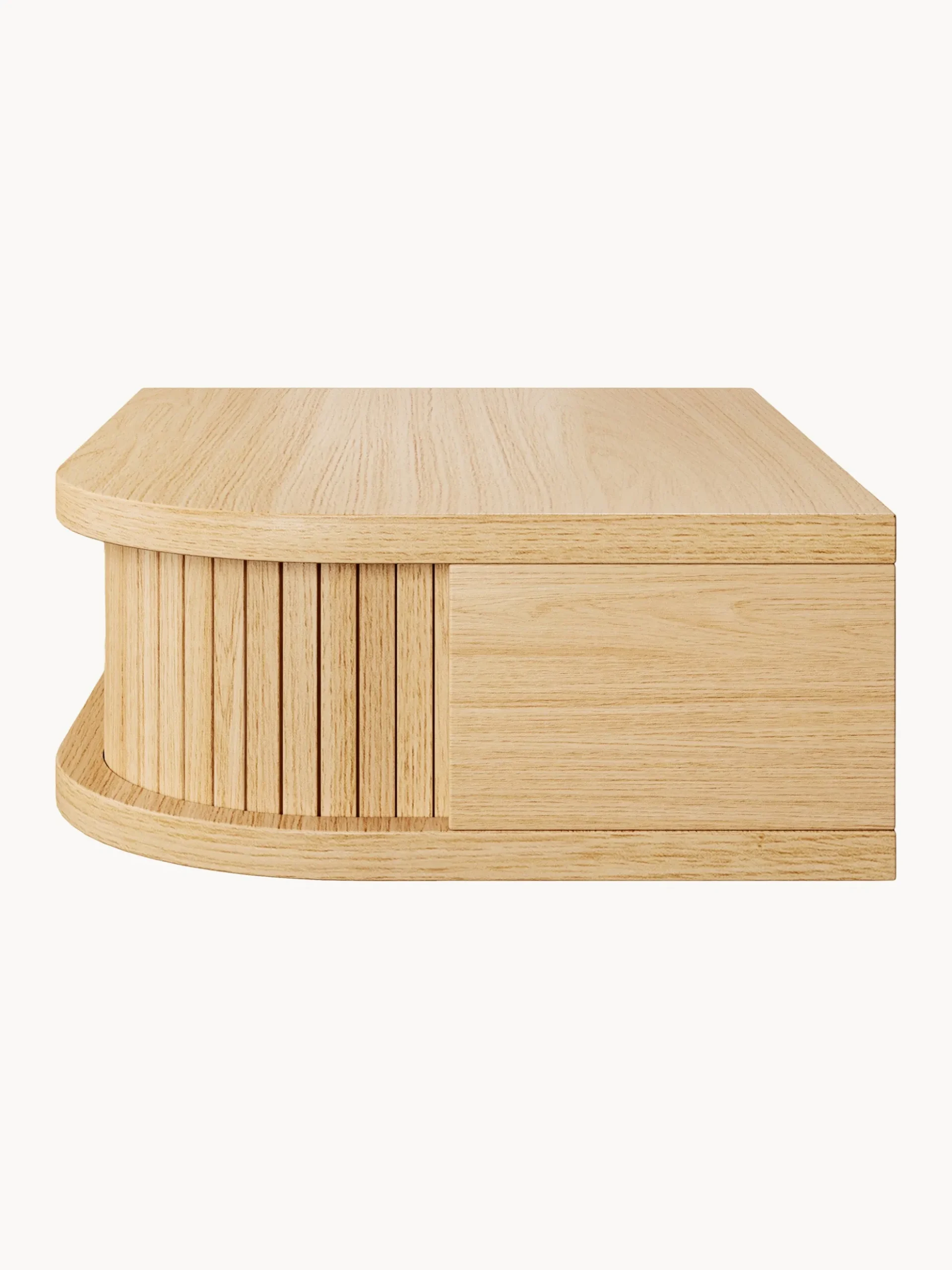 Comodino da parete in legno con cassetto Farsta Tambour