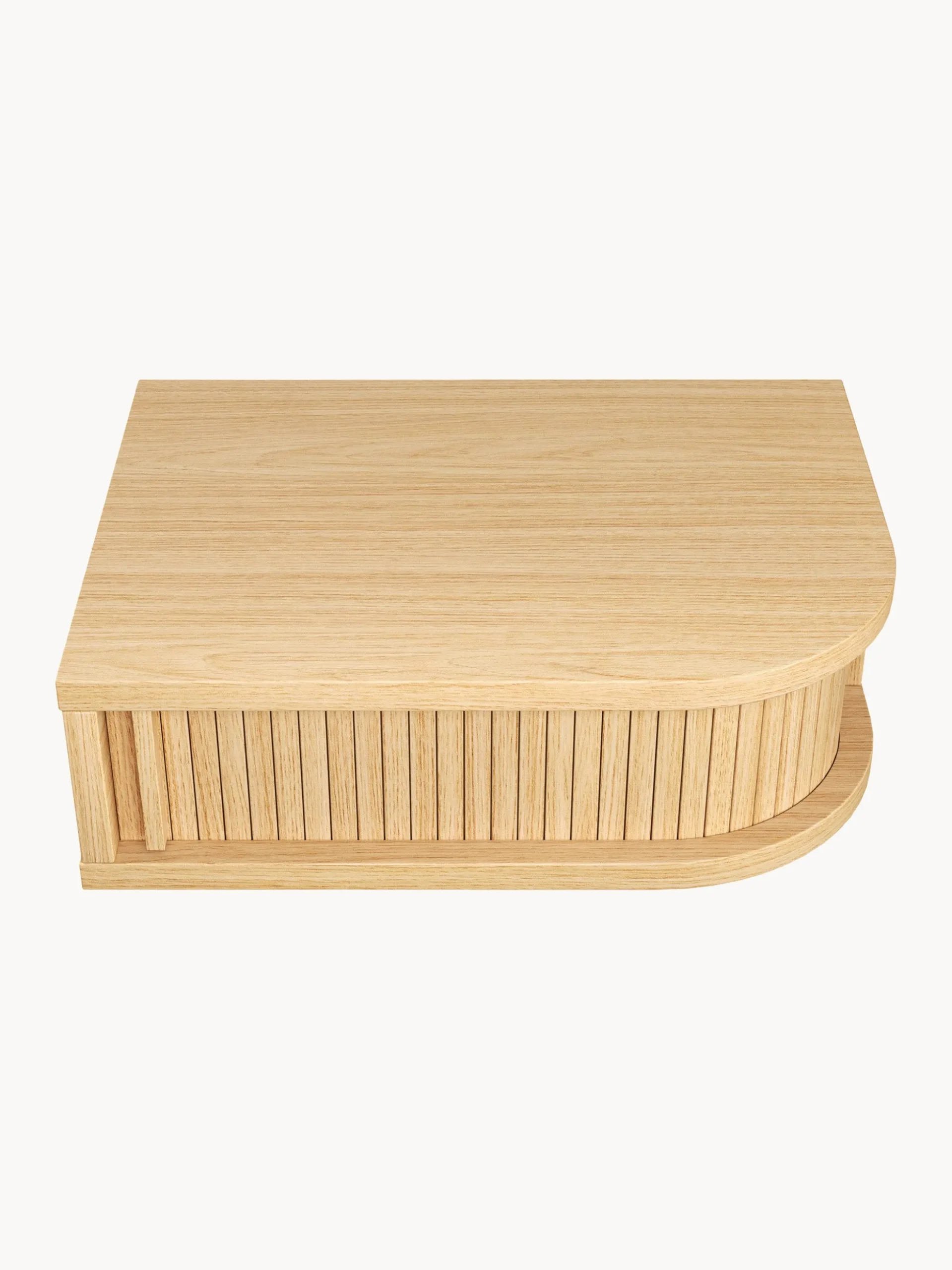 Comodino da parete in legno con cassetto Farsta Tambour