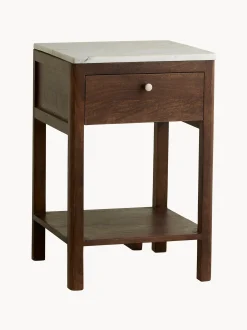 Comodino in legno di mango Bille