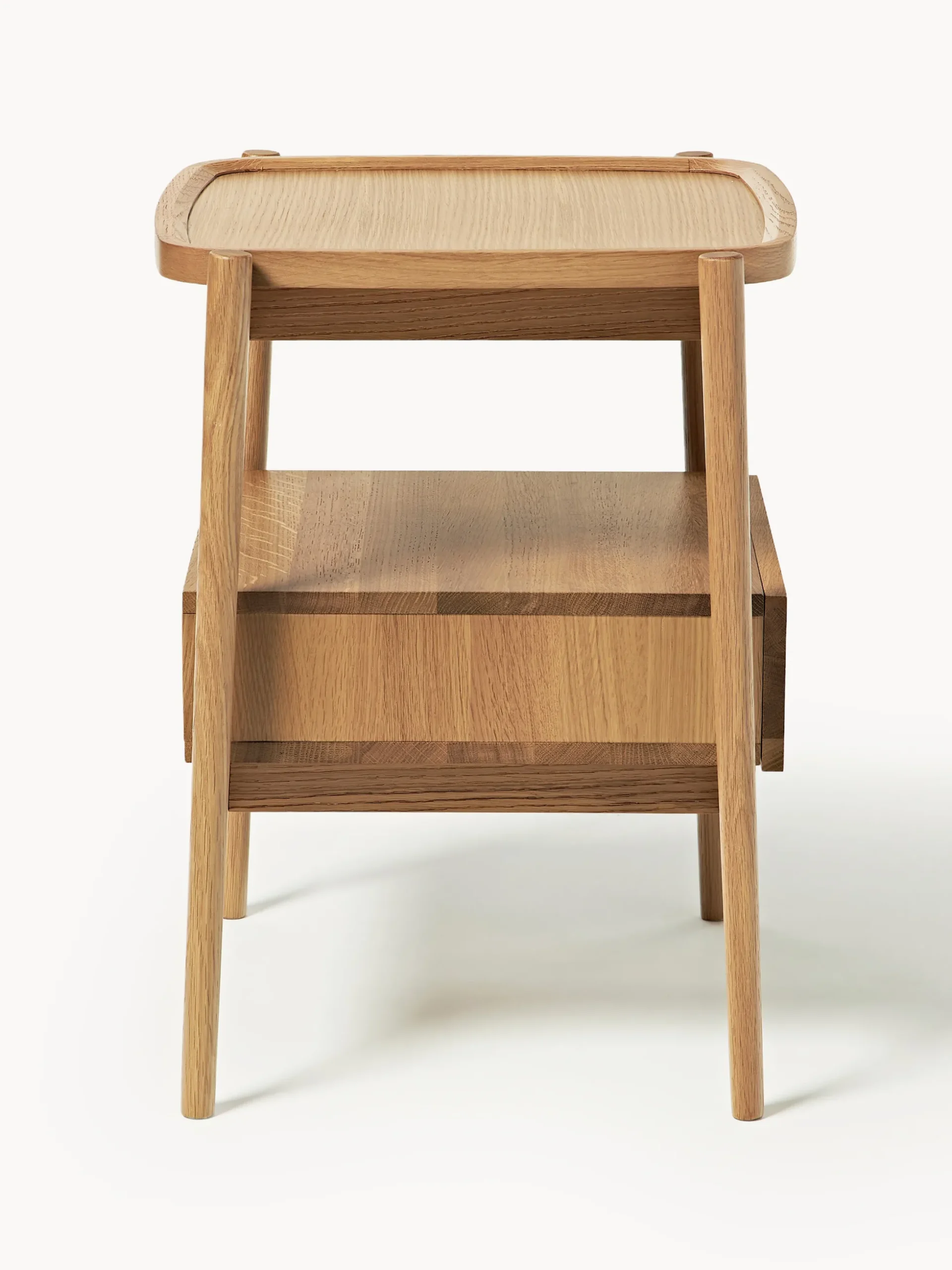 Comodino in legno di quercia Libby