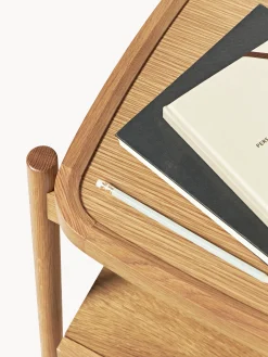 Comodino in legno di quercia Libby