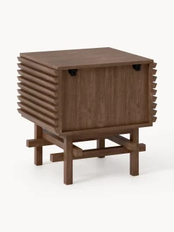 Comodino in legno di quercia Pierce