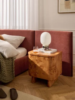 Comodino in legno Tobia
