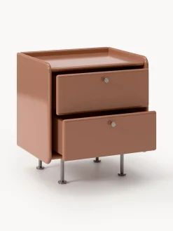 Comodino in metallo Coya