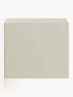 Comodino con frontale scanalato Shea