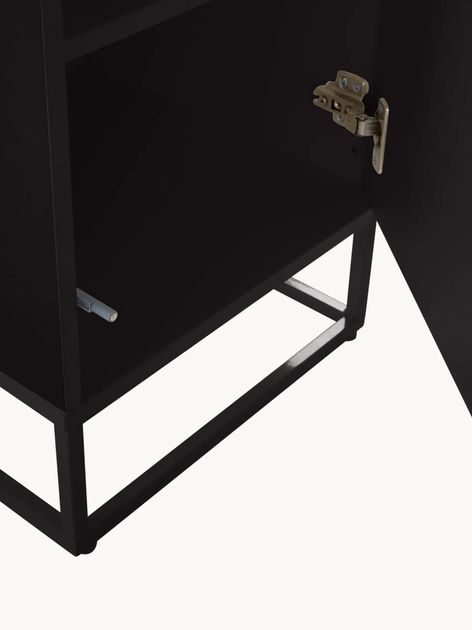 Comodino in legno con anta Lyckeby