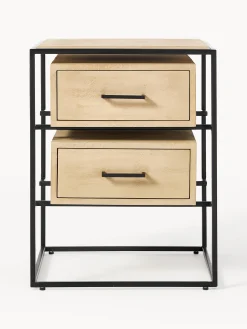 Comodino in legno di mango Lyle
