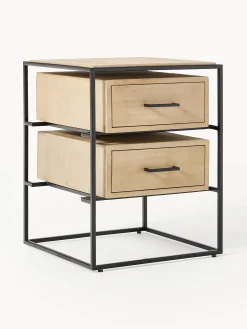 Comodino in legno di mango Lyle