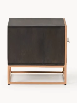 Comodino in legno di mango massiccio Harry