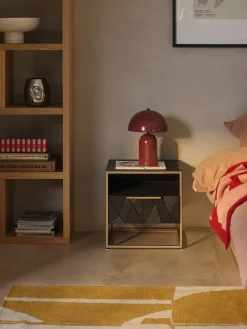 Comodino in legno di mango massiccio Harry