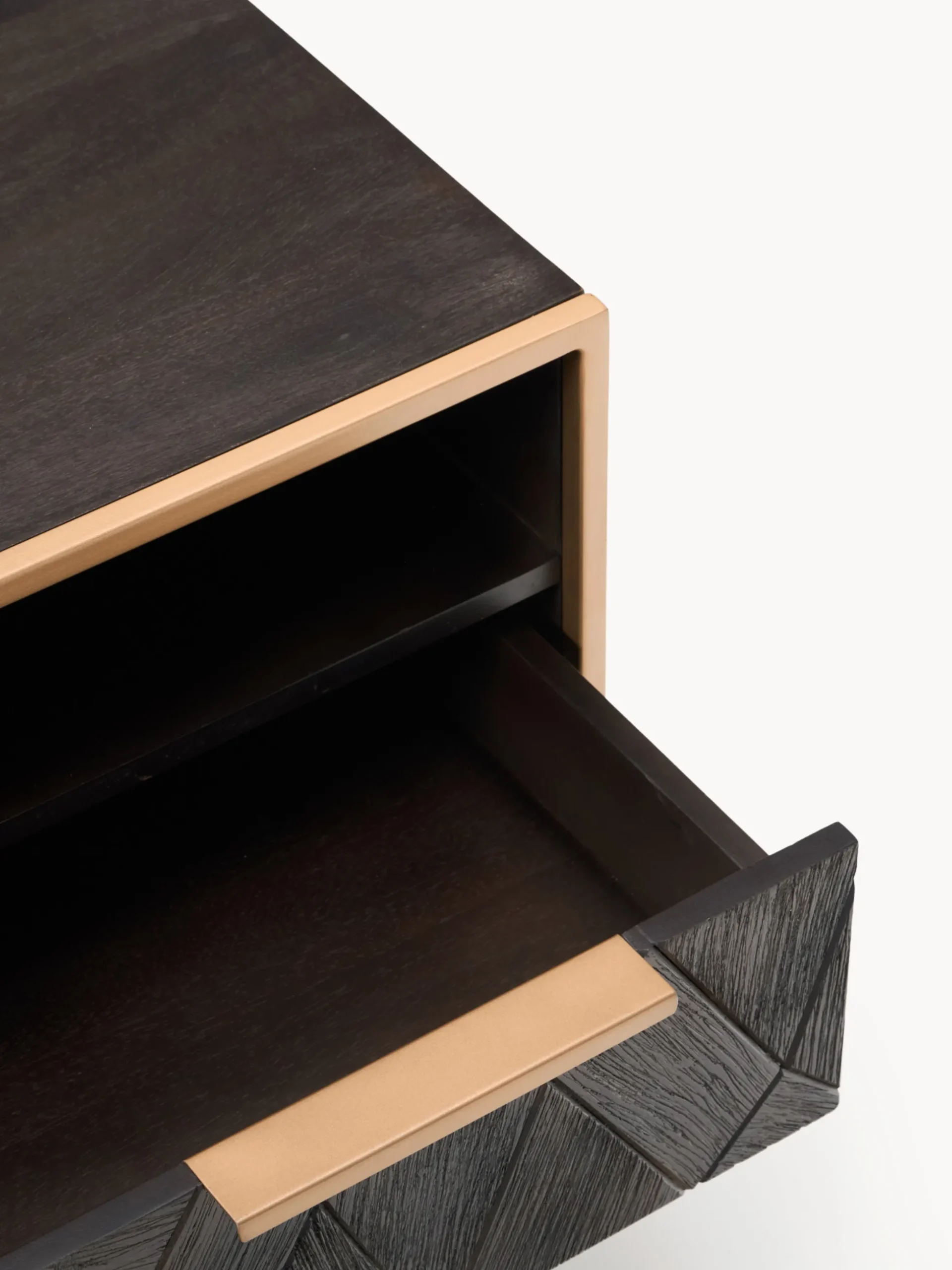 Comodino in legno di mango massiccio Harry