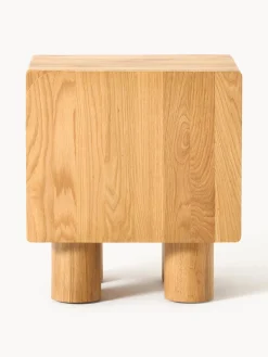 Comodino in legno di quercia Cadi