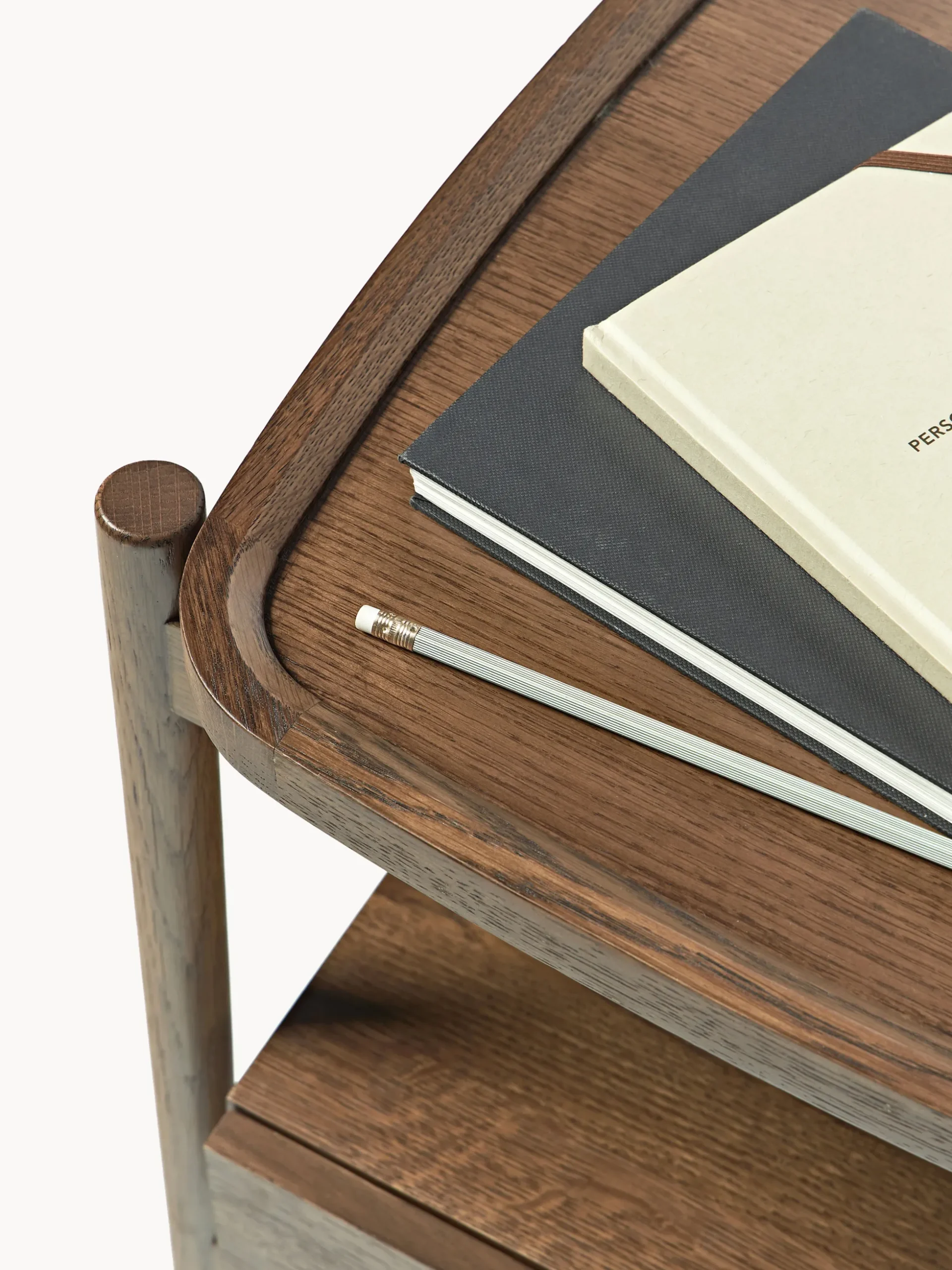 Comodino in legno di quercia Libby