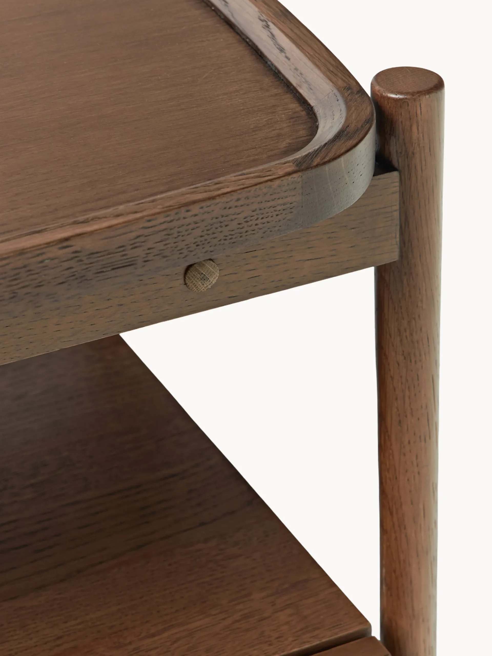 Comodino in legno di quercia Libby