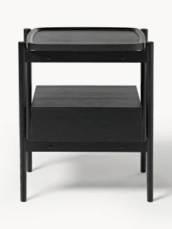 Comodino in legno di quercia Libby