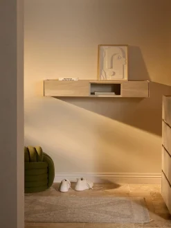 Consolle da parete in legno Larsen