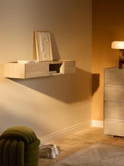 Consolle da parete in legno Larsen