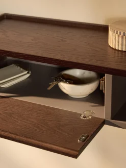 Consolle da parete in legno Larsen